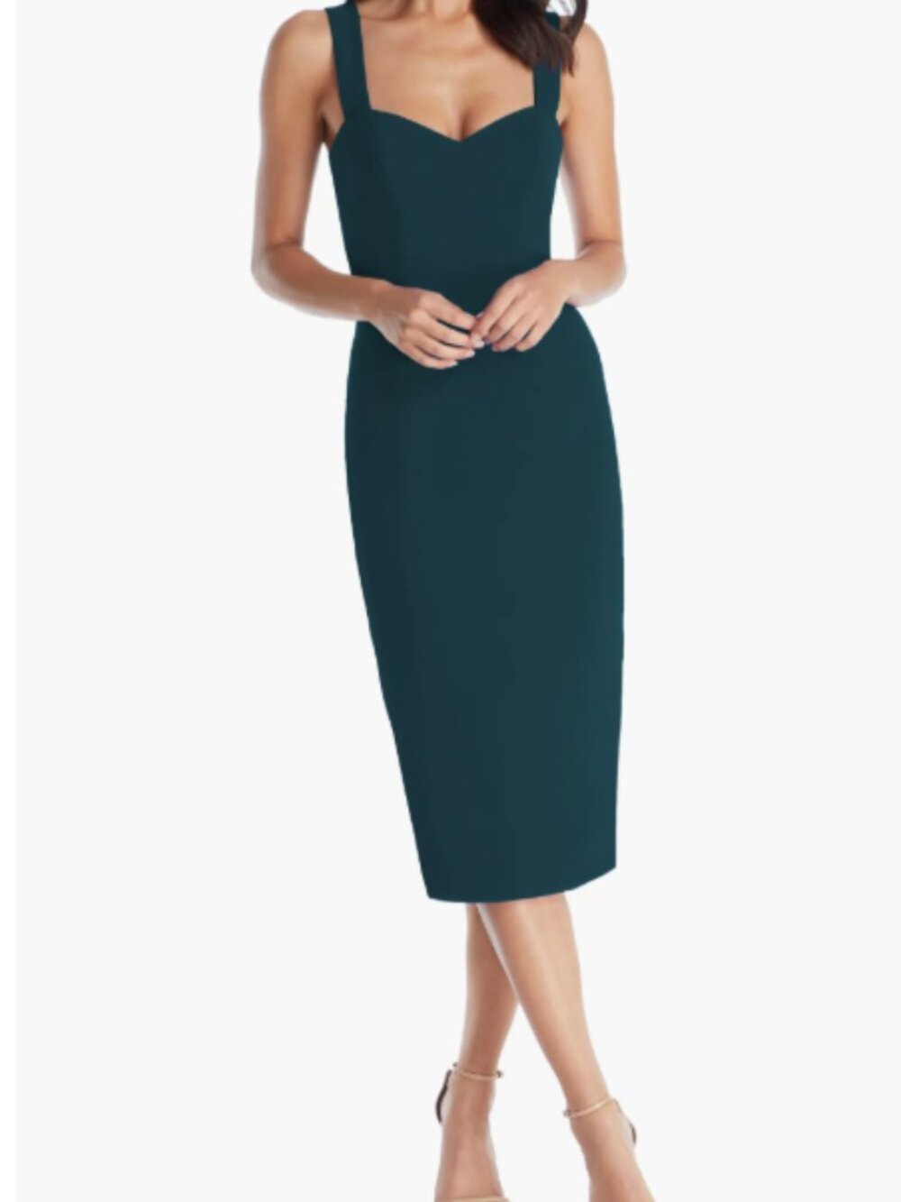 Dress the Population Nicole Sweetheart Neck Cocktail Dress